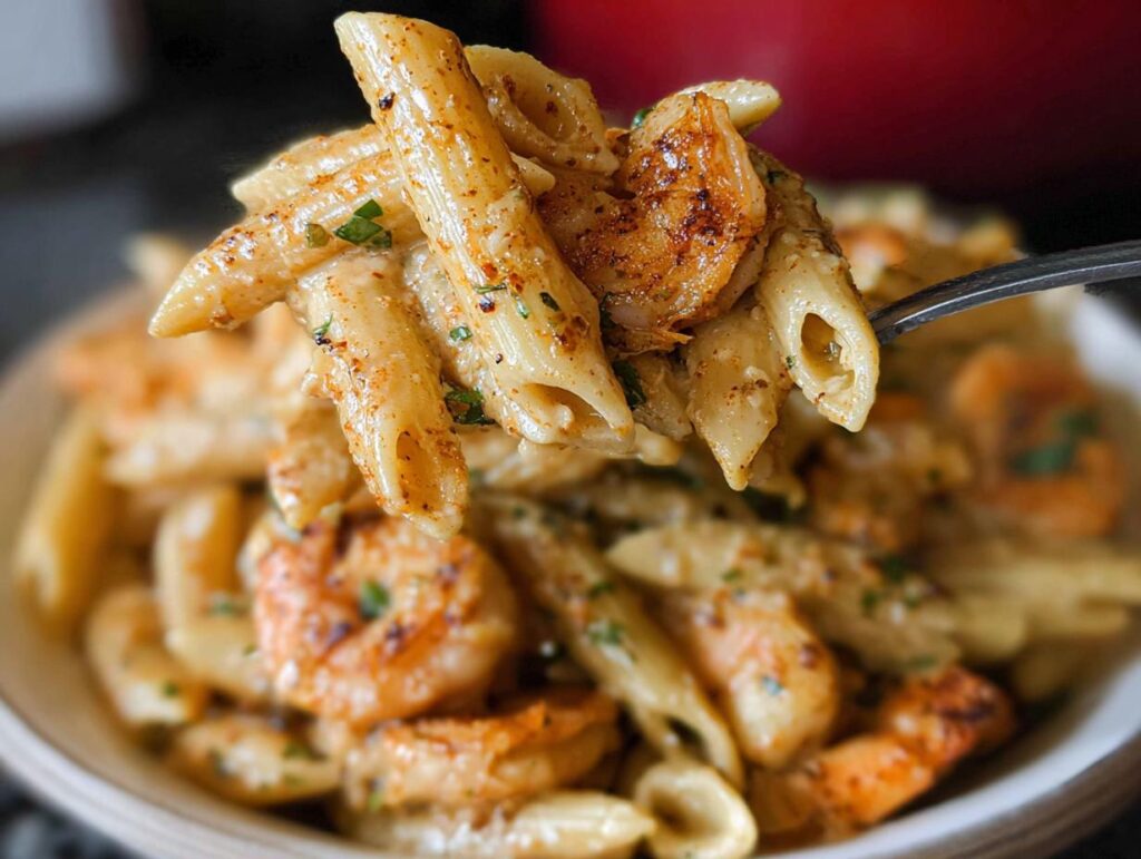 Cajun Shrimp Pasta Recipe - Featured