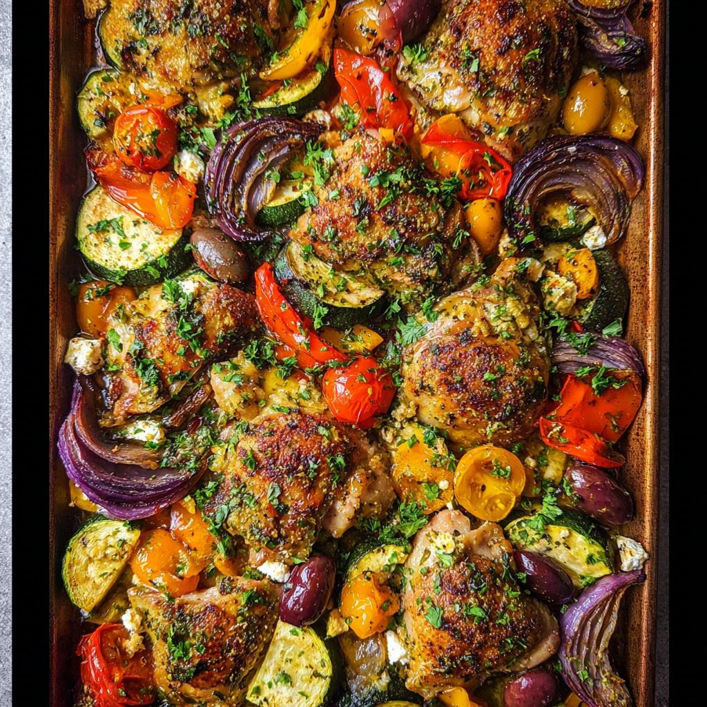 Sheet Pan Chicken & Veggies - Tasty