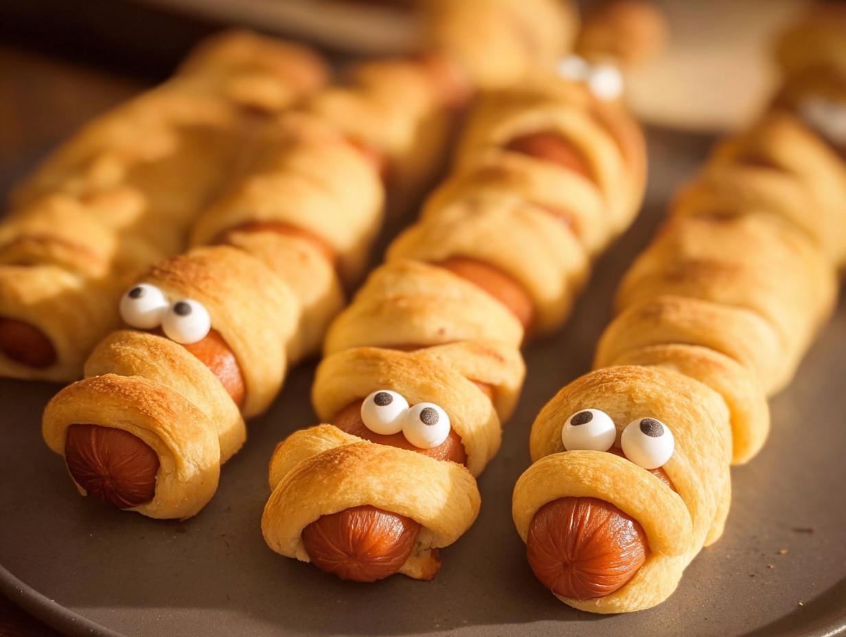 Crispy Air Fryer Mummy Dogs: 10-Min Magic