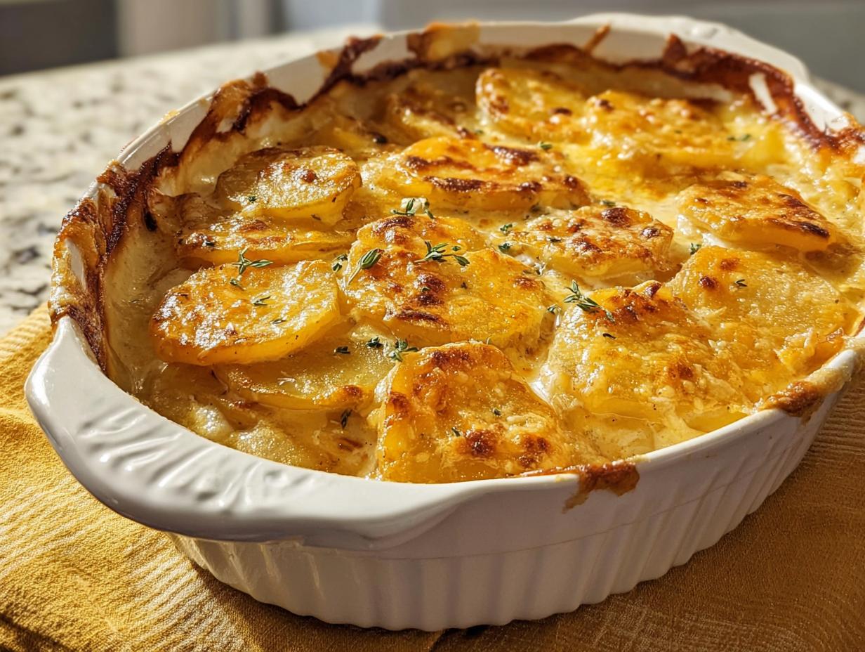 Divine Au Gratin Potatoes (Classic) 499 calories