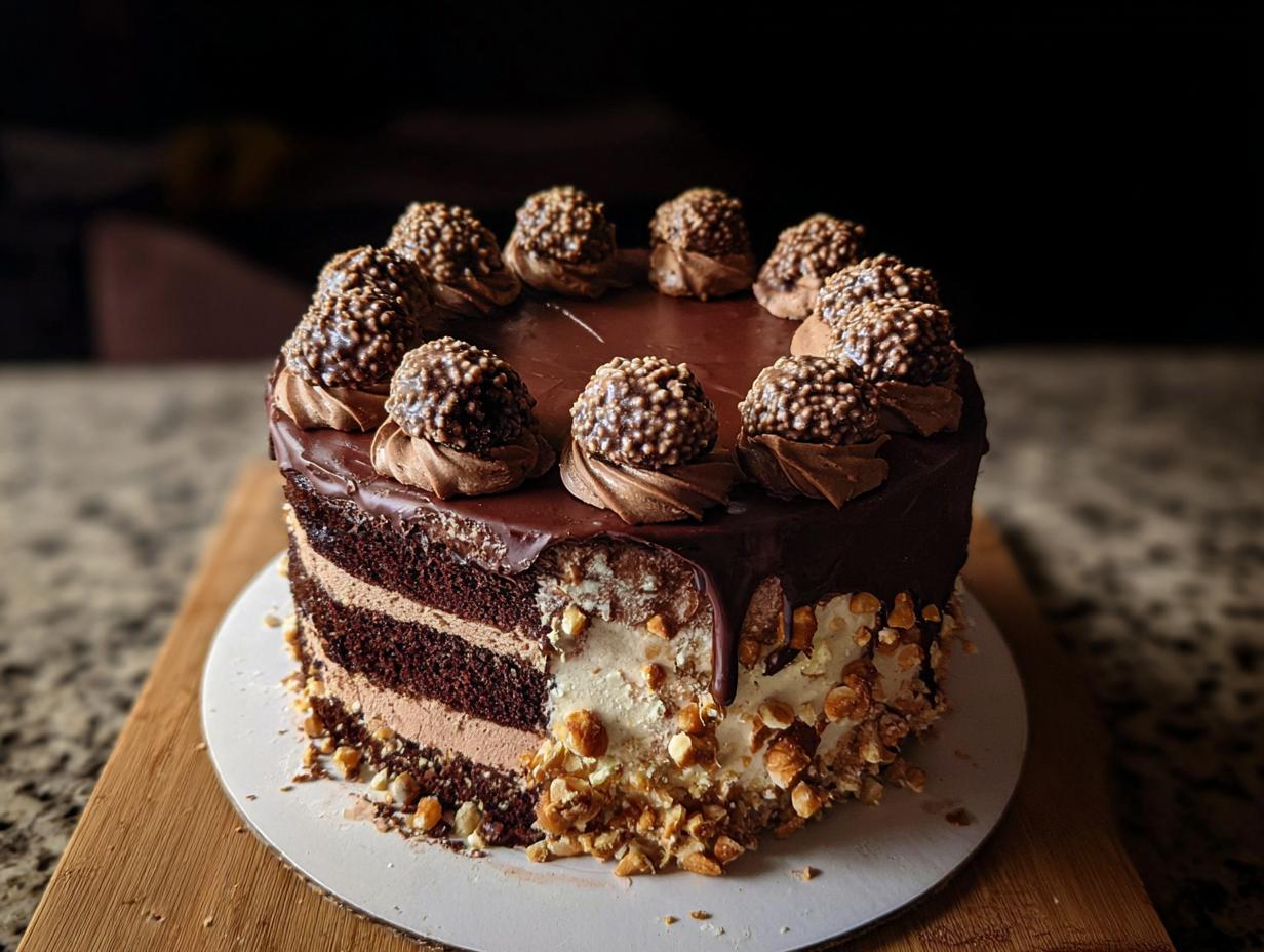 5 Star Dark Chocolate Truffle Cake Joy
