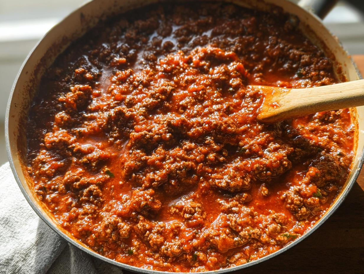 Amazing 30-Min Easy Weeknight Meat Sauce