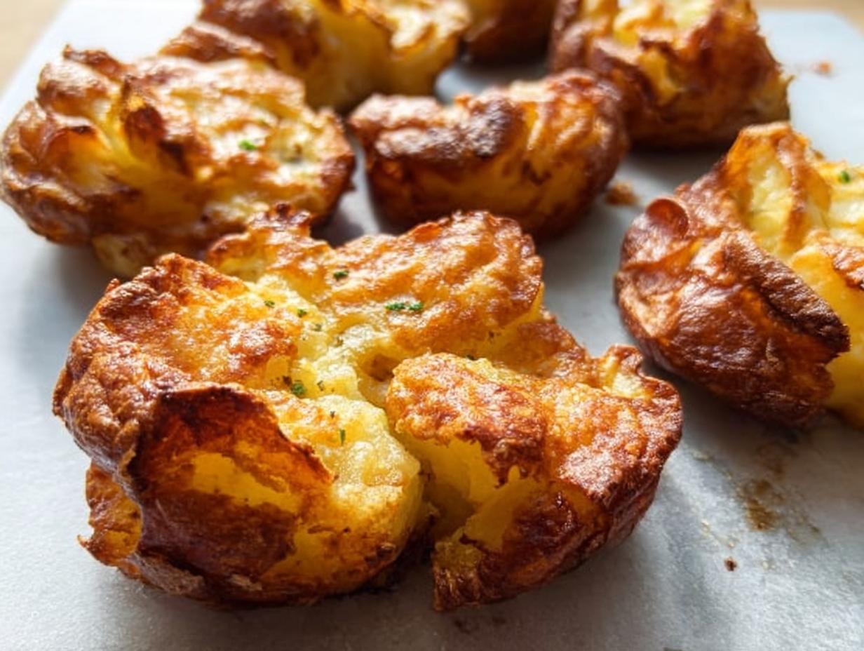 Amazing 75-Min Crispy Smash Potatoes