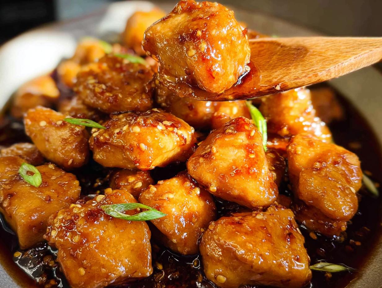 Delicious Honey Garlic Chicken Bites: 1 Pan