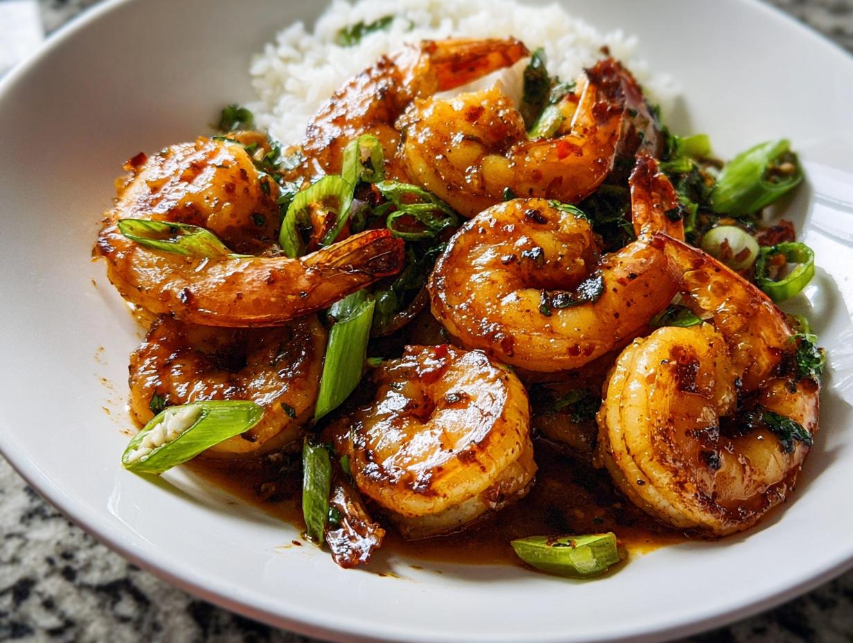 Amazing Honey Garlic Shrimp Bowls in 30 Min