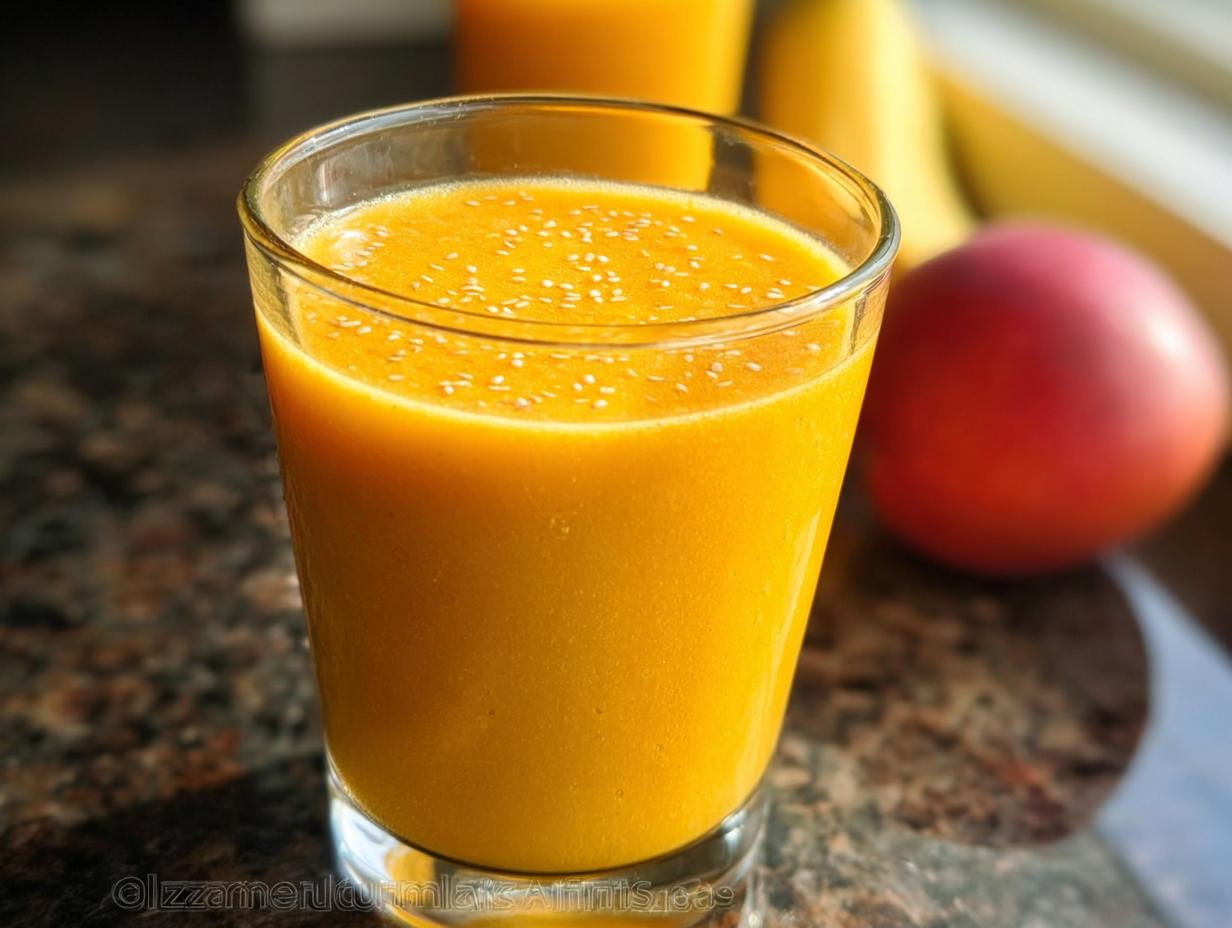 Amazing Mango Pineapple Smoothie Joy in 5 Sips