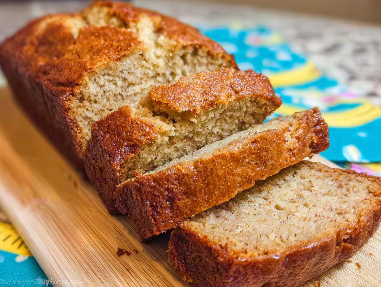 Banana Bread with Sour Cream: 1 Secret Moist Bite