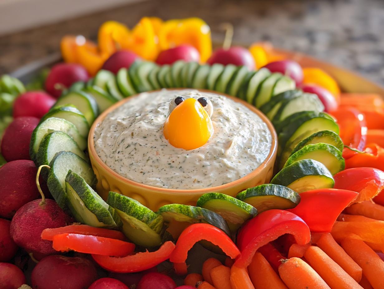 Amazing One-Pan Thanksgiving Veggie Tray (Minimal Cleanup)