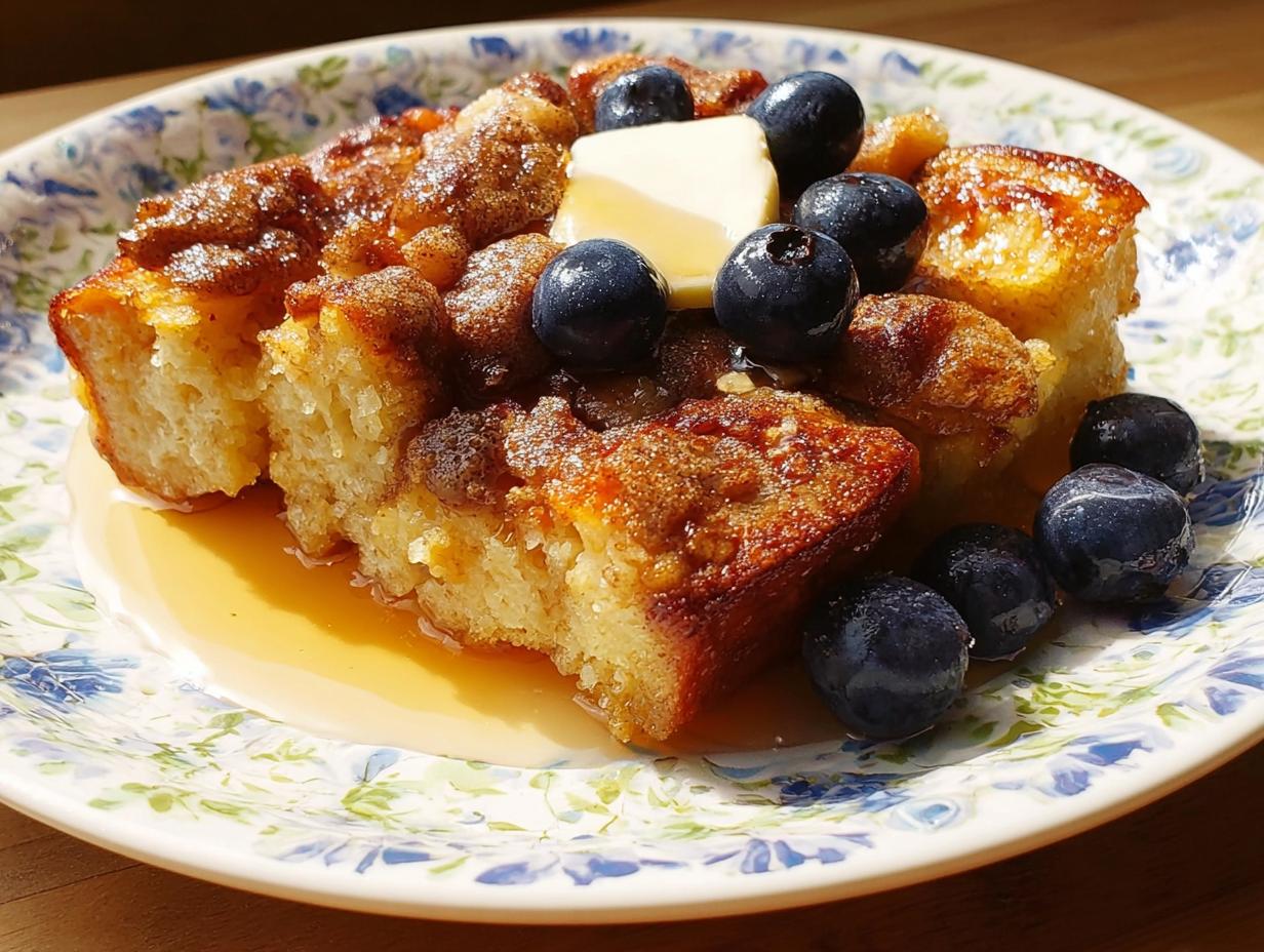 Amazing 8-Serving Overnight French Toast Bake