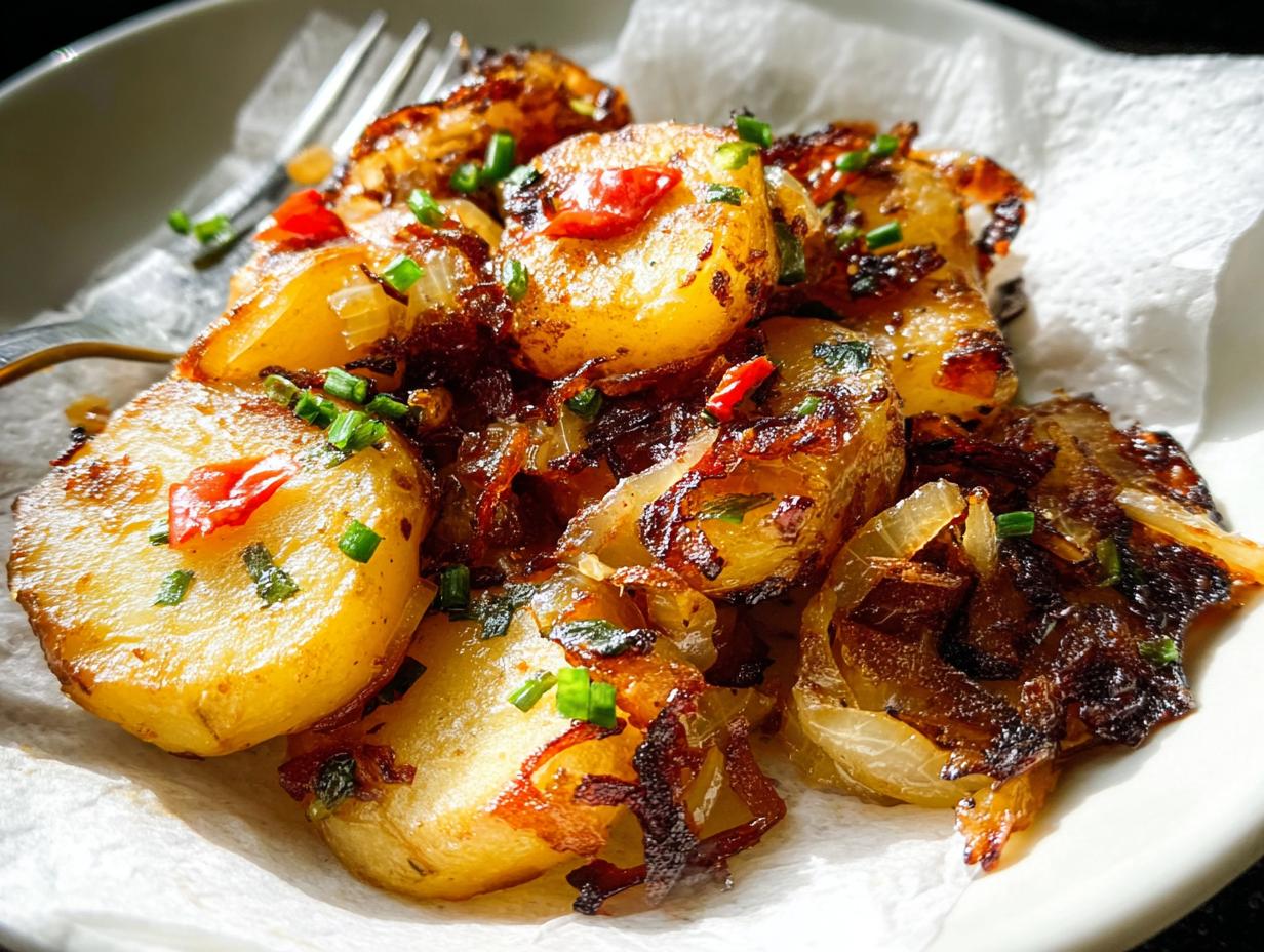 Amazing 25-Min Garlic Herb Skillet Fried Potatoes