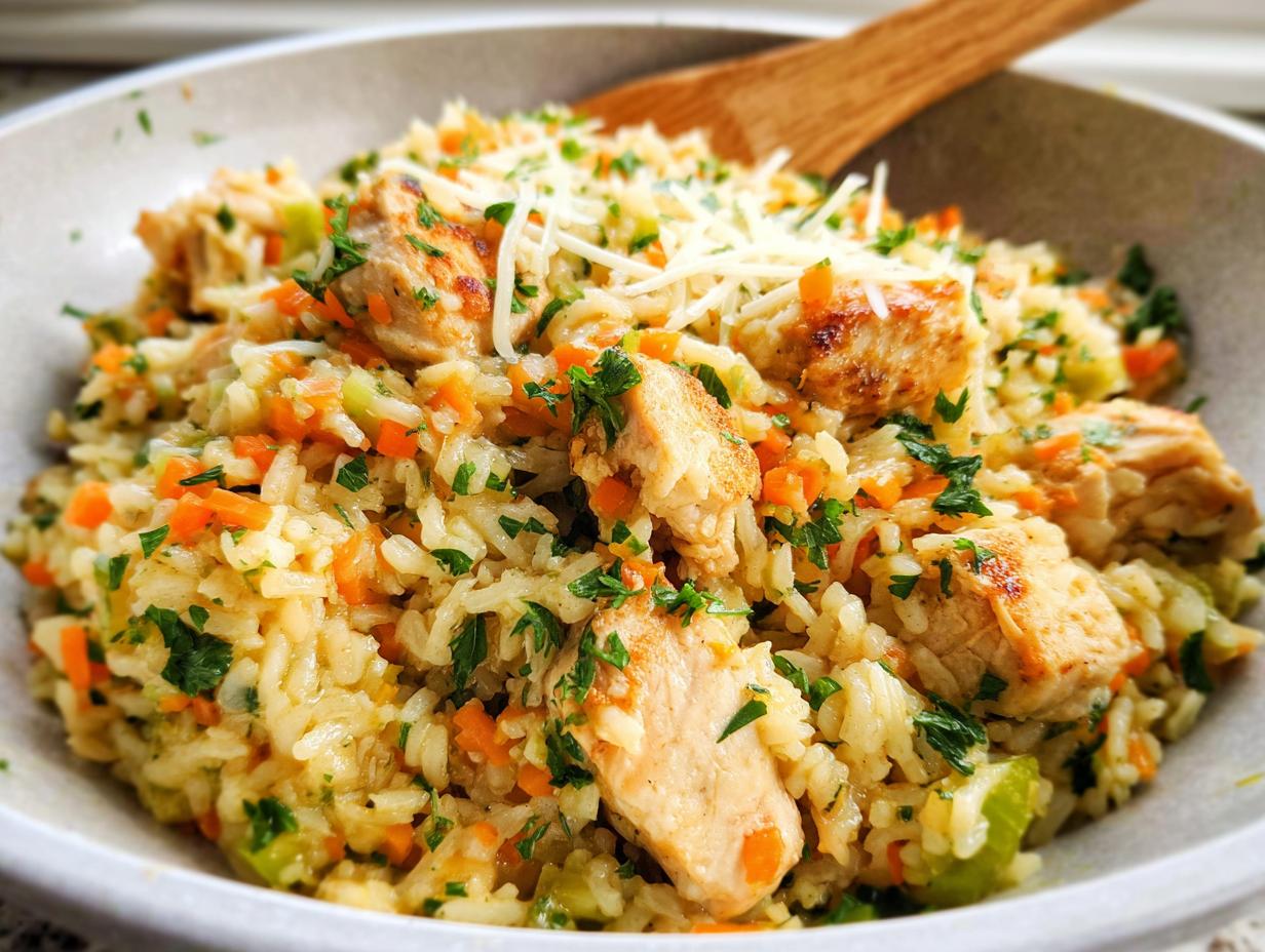 Amazing 30-Min Healthy One Pot Chicken and Brown Rice