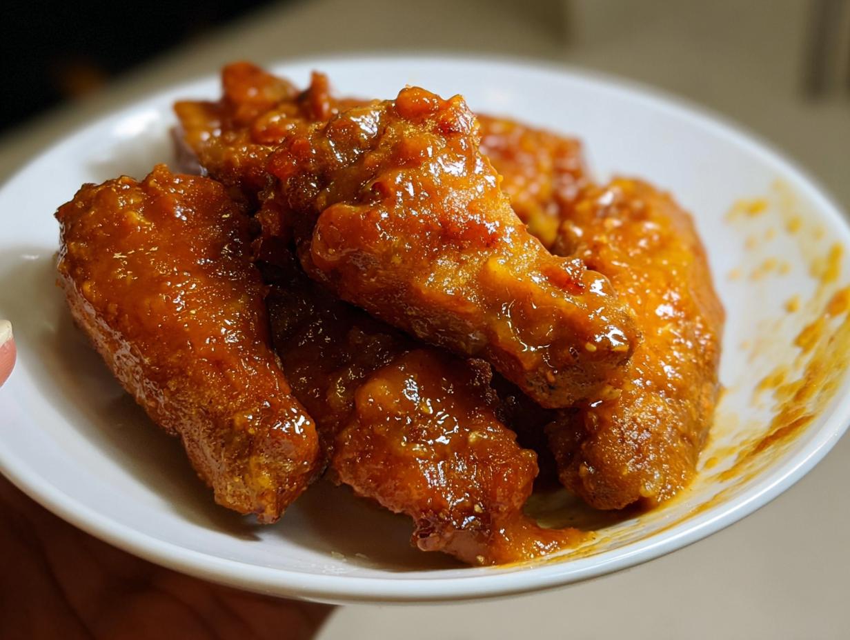 Amazing Mango Habanero Hot Wings in 4 Steps
