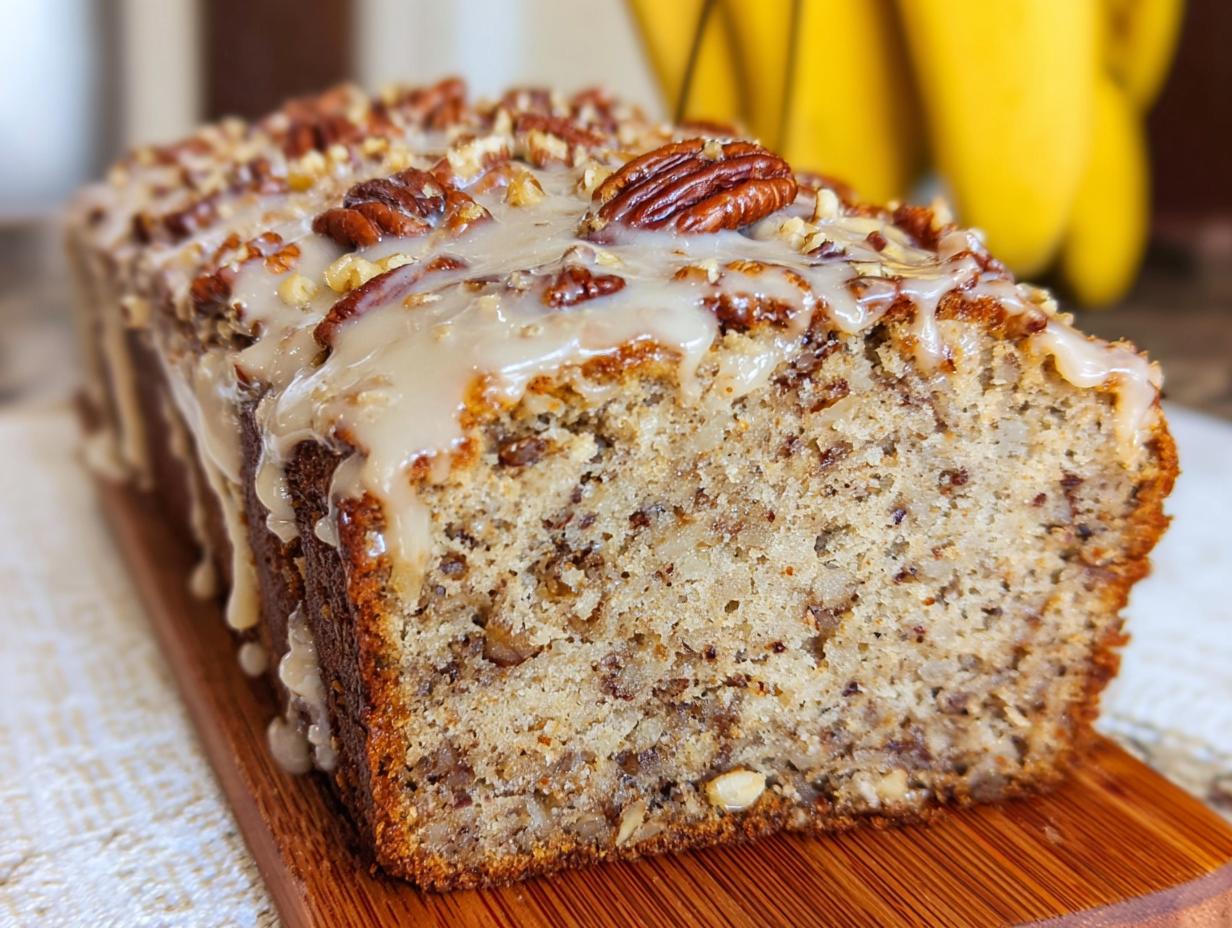 Amazing 550-Calorie Maple Pecan Banana Bread