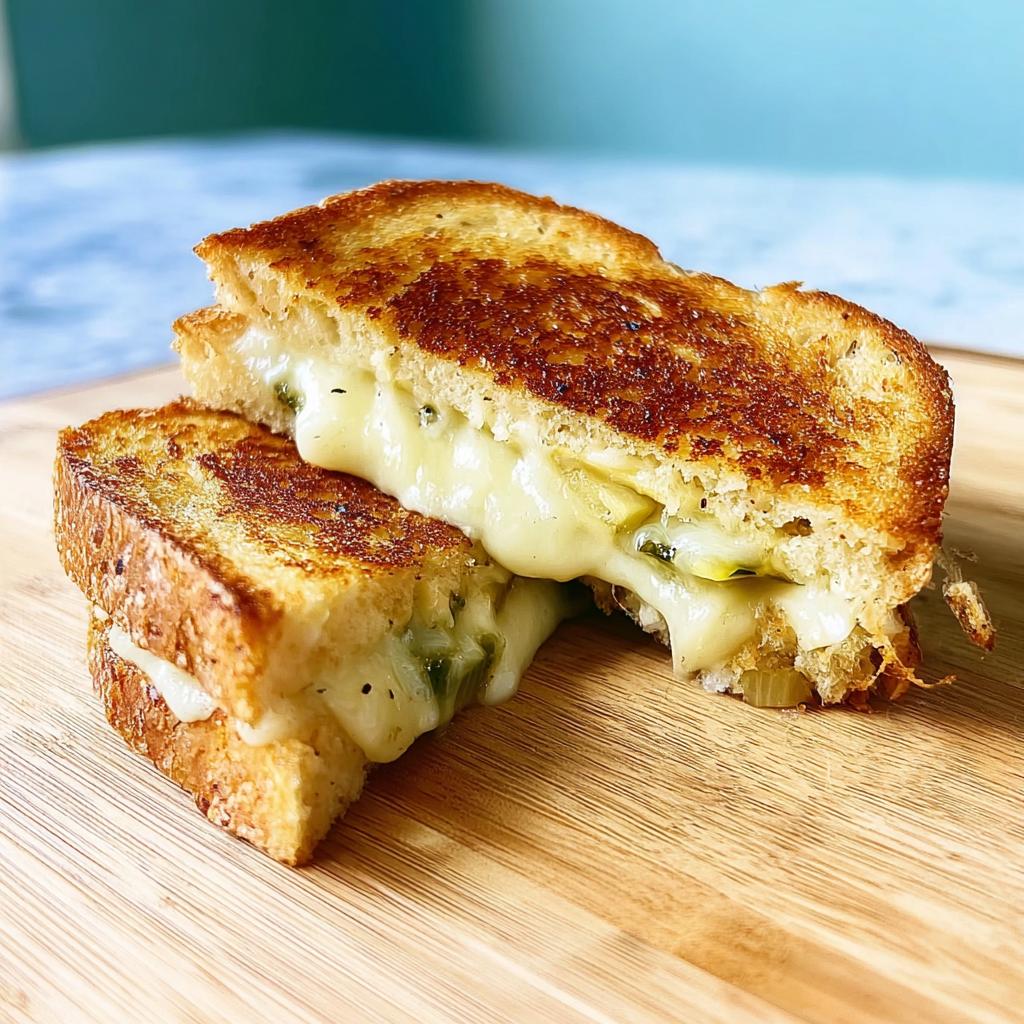 A perfectly grilled cheese sandwich, cut in half, with gooey melted cheese oozing out. Part of 20 Genius Grilled Cheese Recipes Ideas for Busy Weeknights.