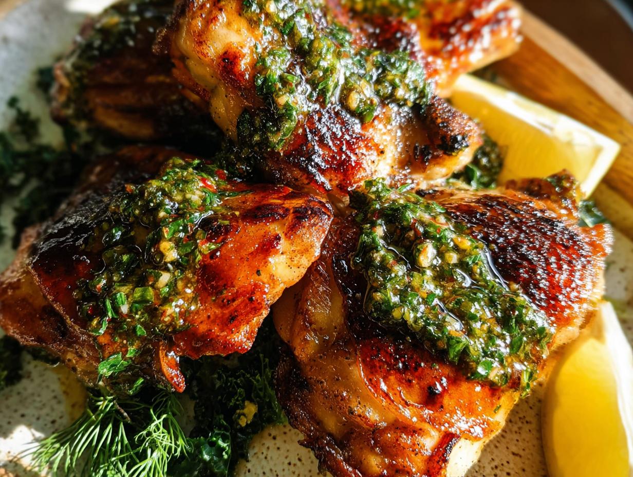 Amazing Restaurant Chicken Thighs at Home
