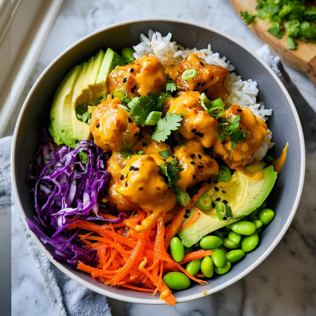 Bang Bang Salmon Bites Bowls - Tasty