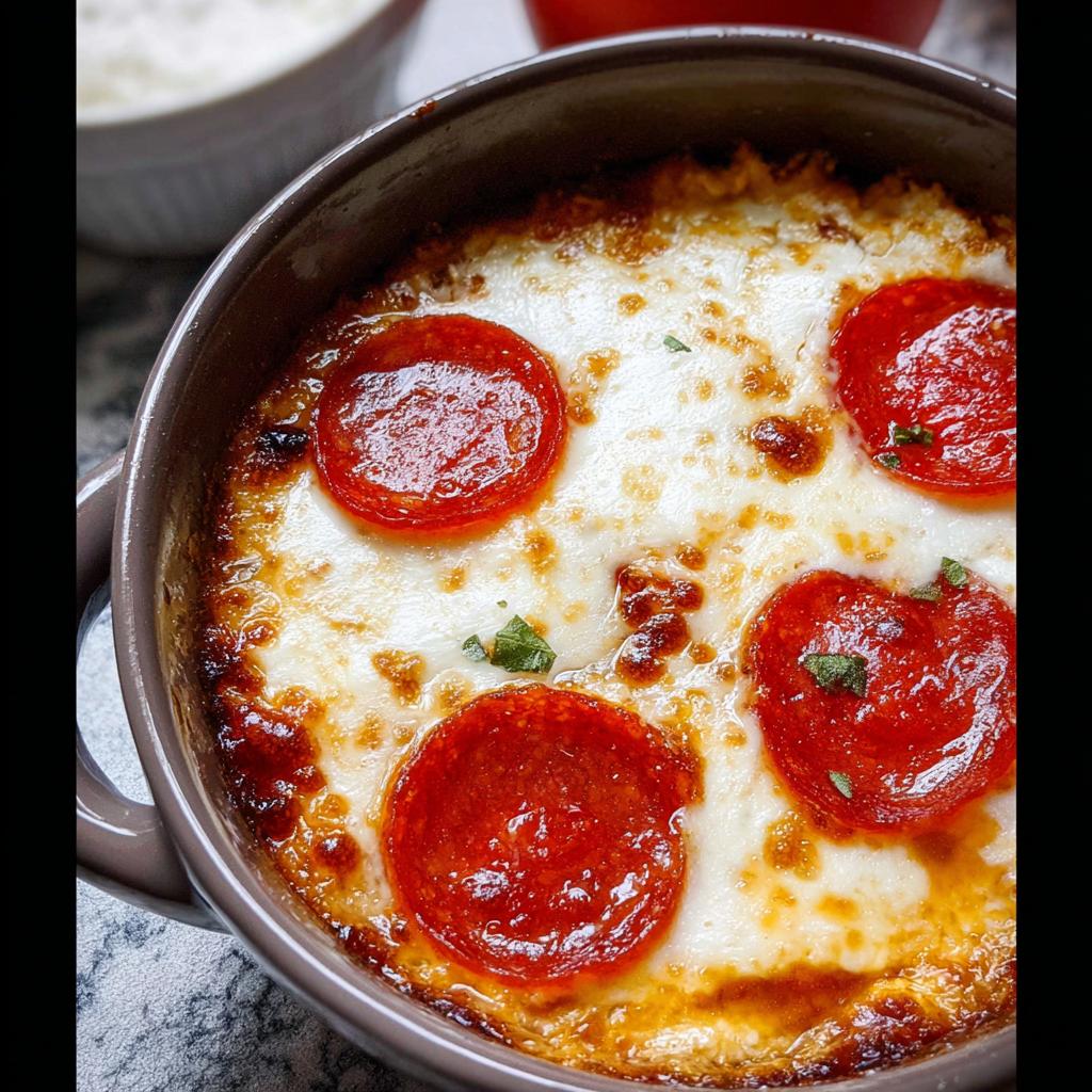 Cottage Cheese Pizza Bowl - Tasty