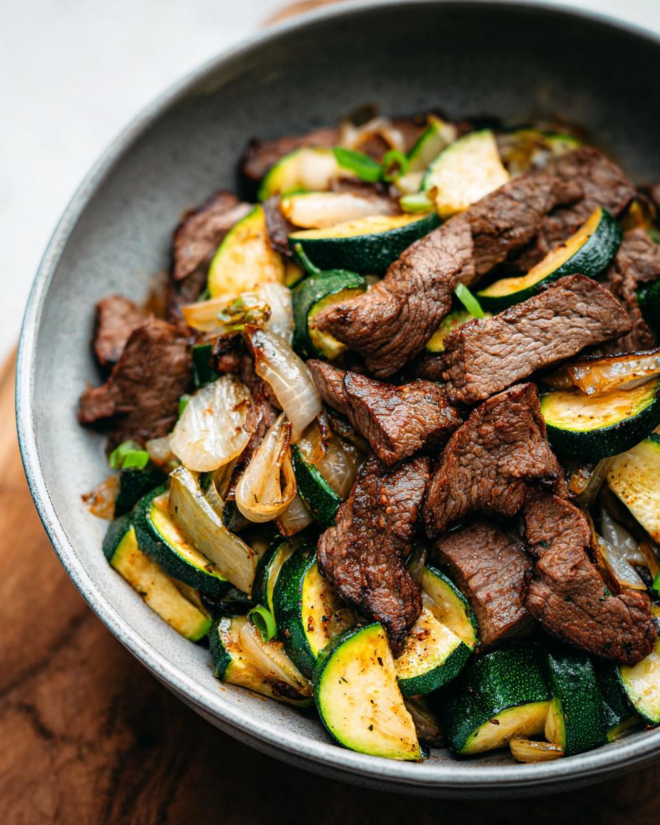 Cozy Grilled Steak Bowl with Zucchini - Other 3
