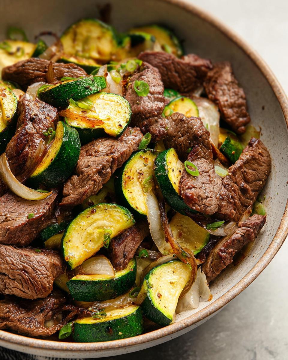 Cozy Grilled Steak Bowl with Zucchini - Other 4