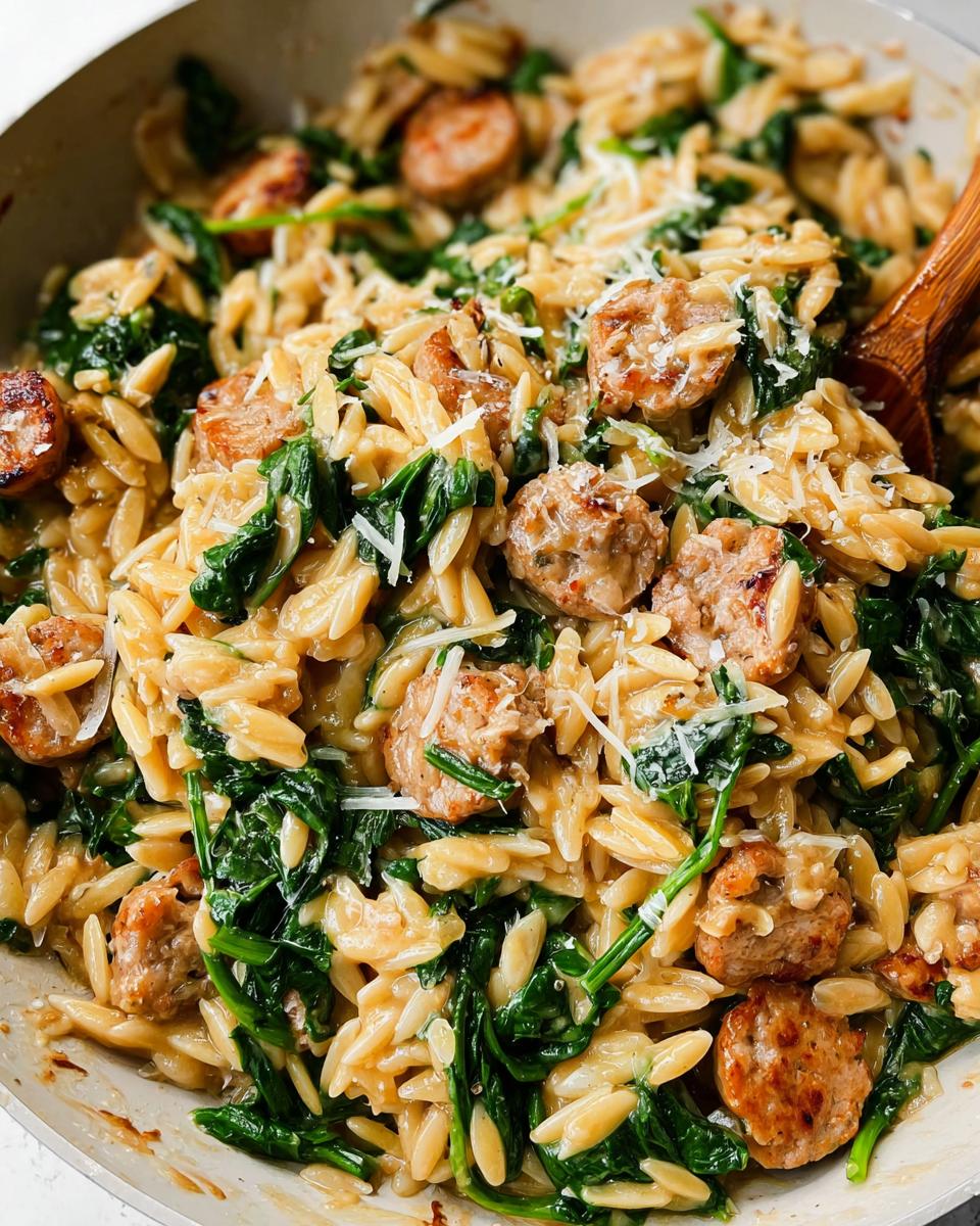 Creamy Chicken Sausage Orzo - Other 2