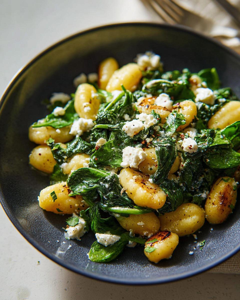 Creamy Gnocchi with Spinach and Feta Recipe - Other 1