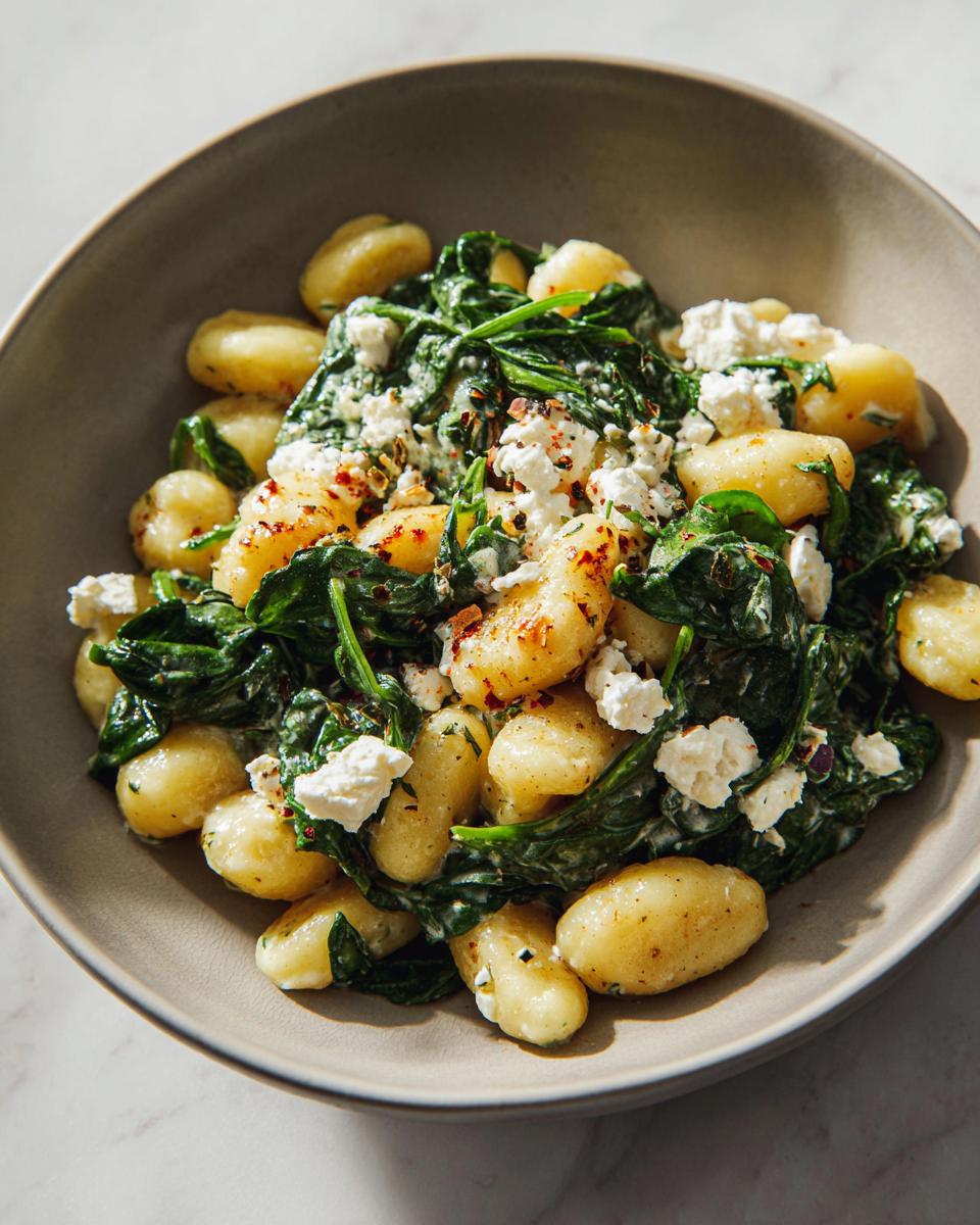 Creamy Gnocchi with Spinach and Feta Recipe - Other 2