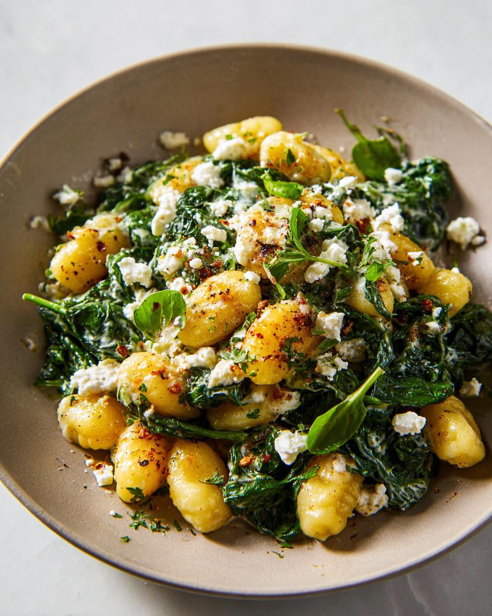 Creamy Gnocchi with Spinach and Feta Recipe - Other 4