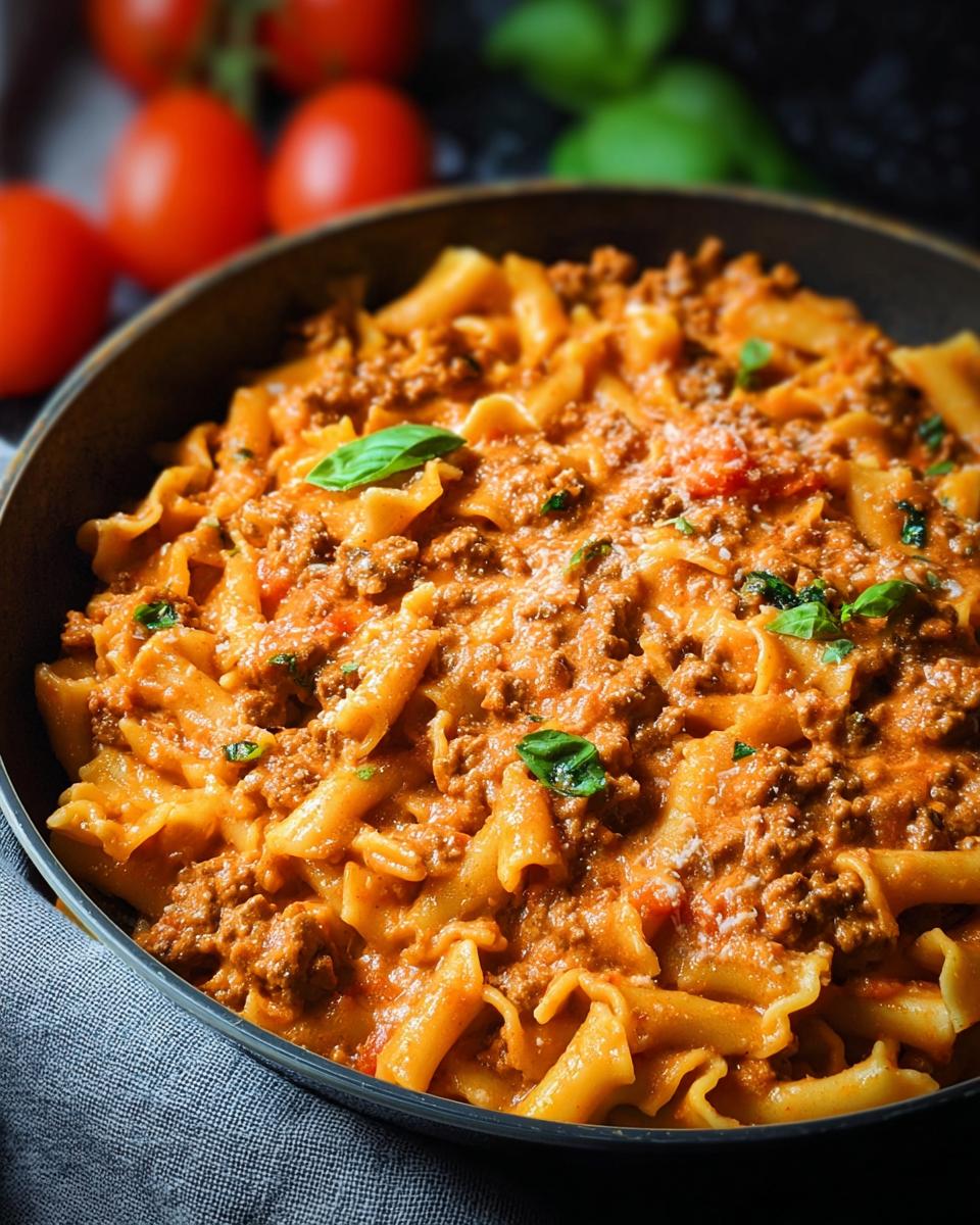 Creamy High Protein Beef Pasta - Other 2