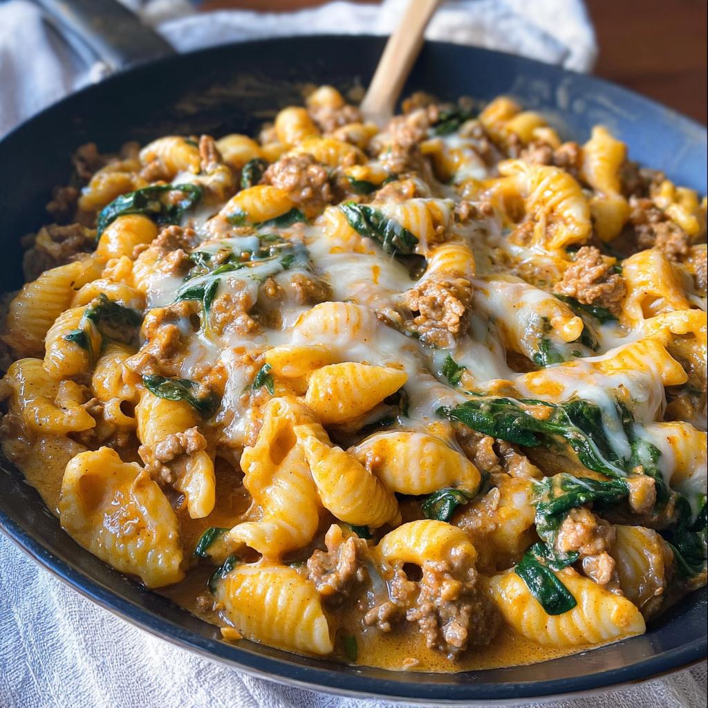 Creamy High Protein Beef Pasta - Tasty