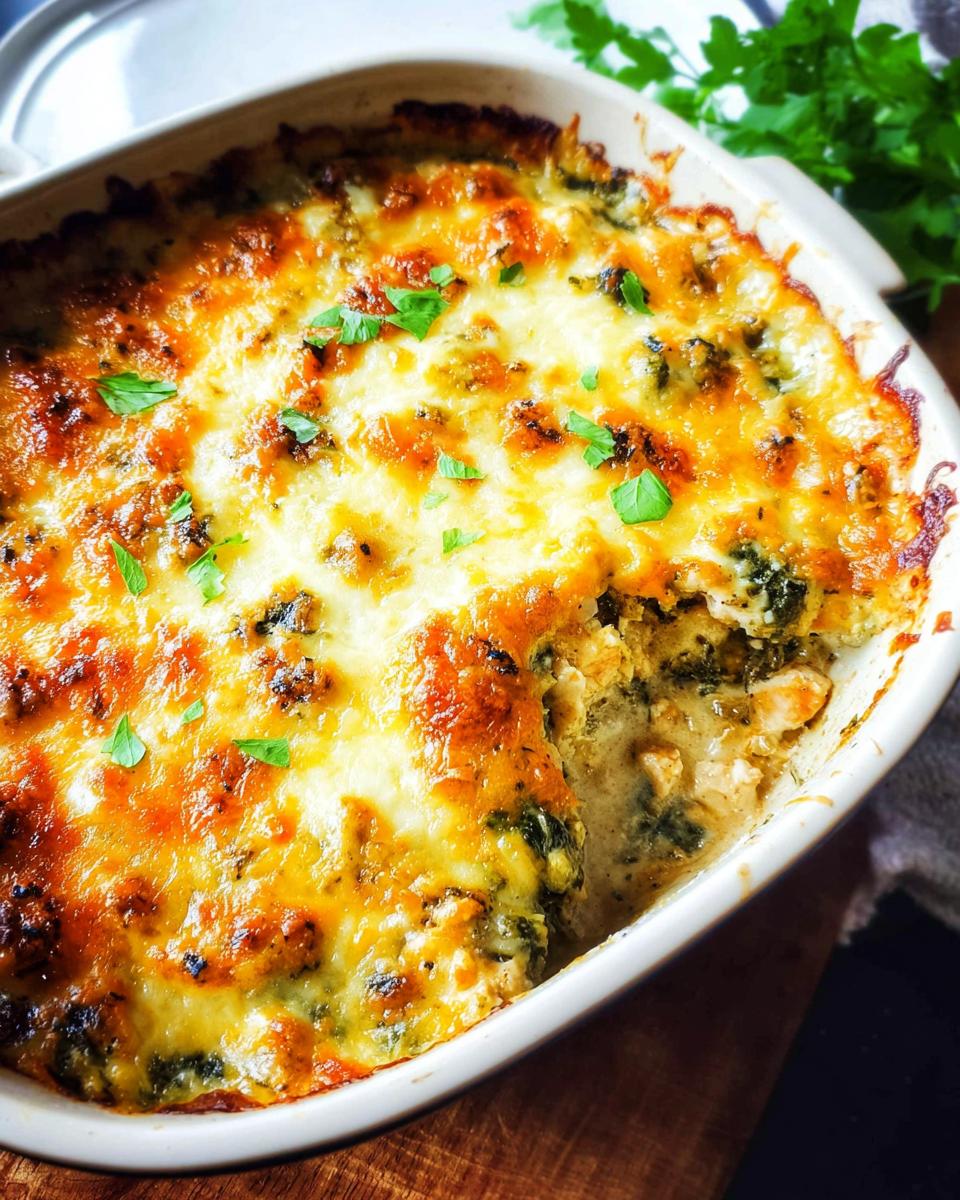 Creamy Low Carb Chicken Casserole - Other 3