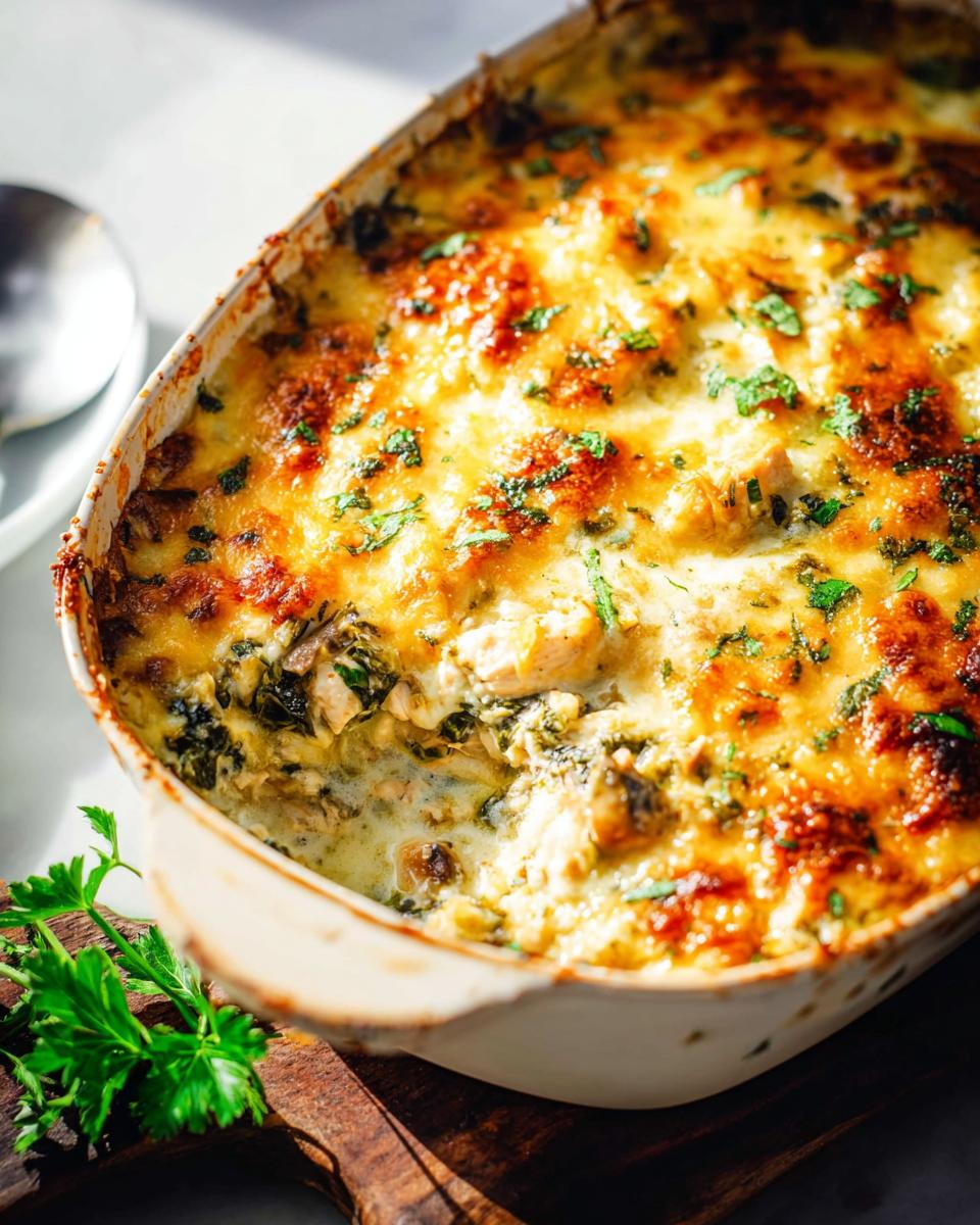Creamy Low Carb Chicken Casserole - Other 4