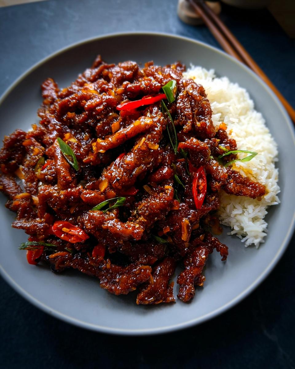 Crispy Chilli Beef Rice - Other 1