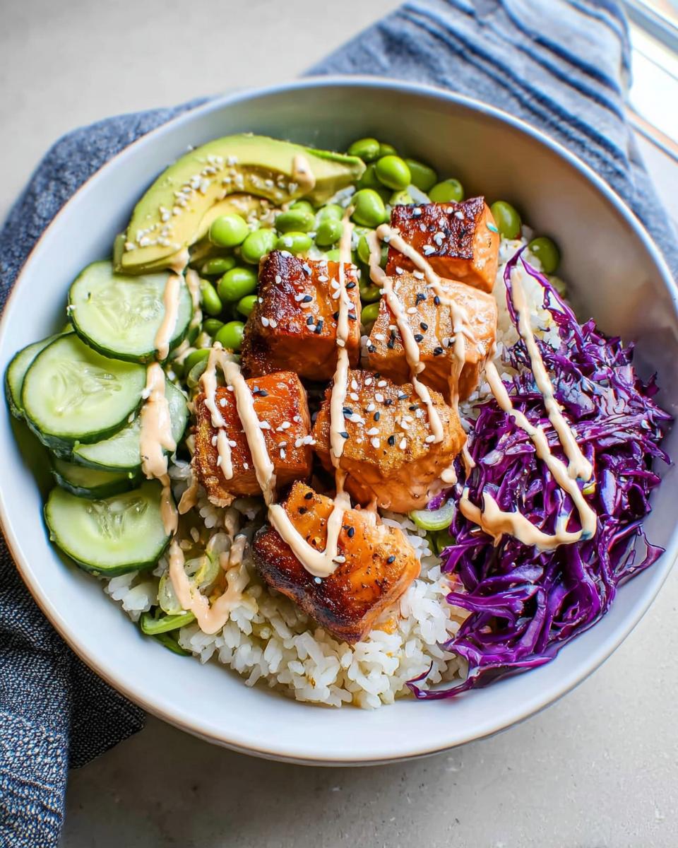 Crispy Salmon and Rice Bowl - Other 1