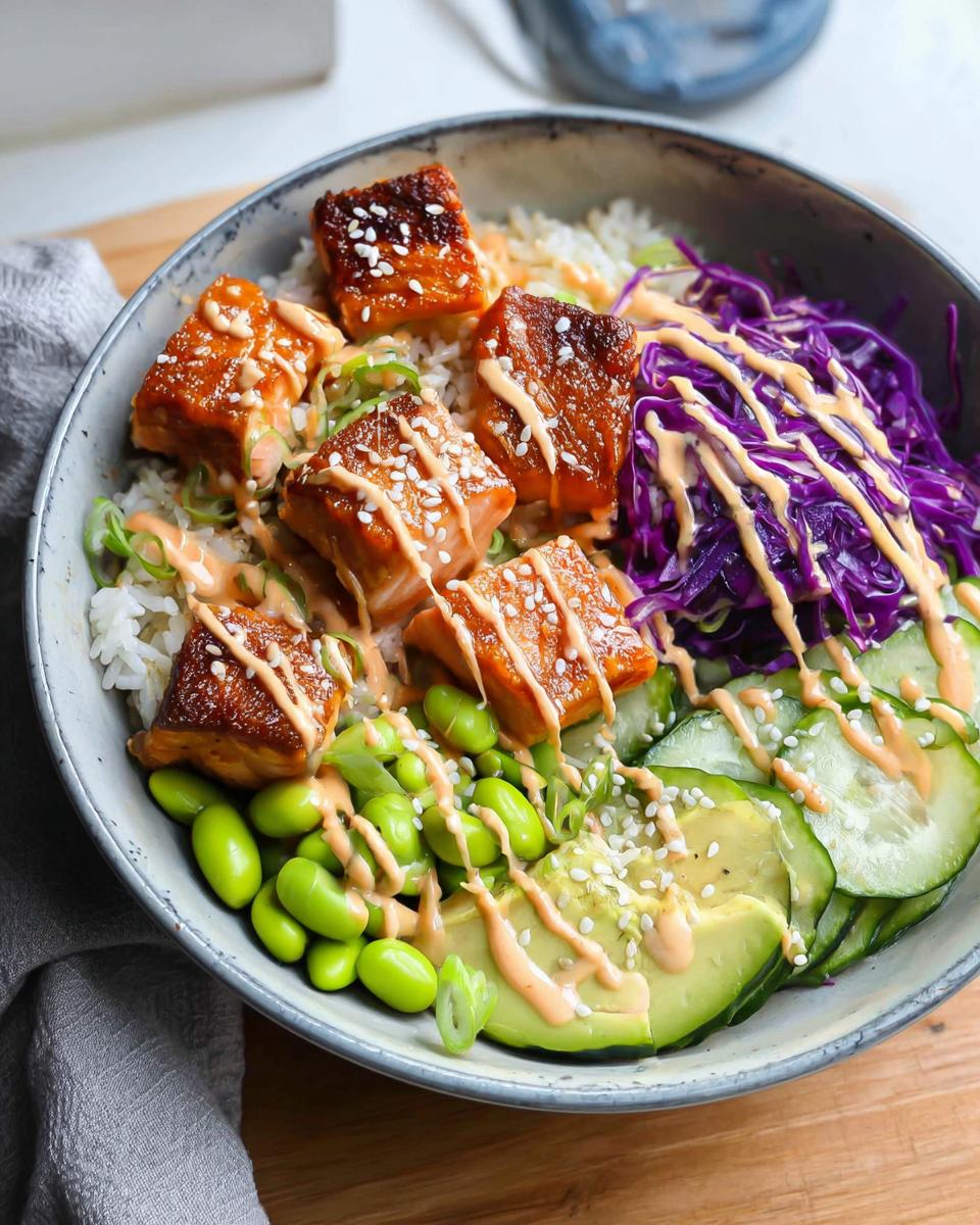 Crispy Salmon and Rice Bowl - Other 2