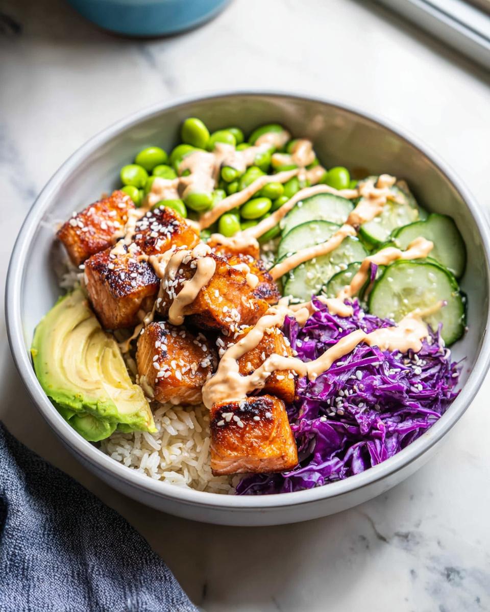 Crispy Salmon and Rice Bowl - Other 3