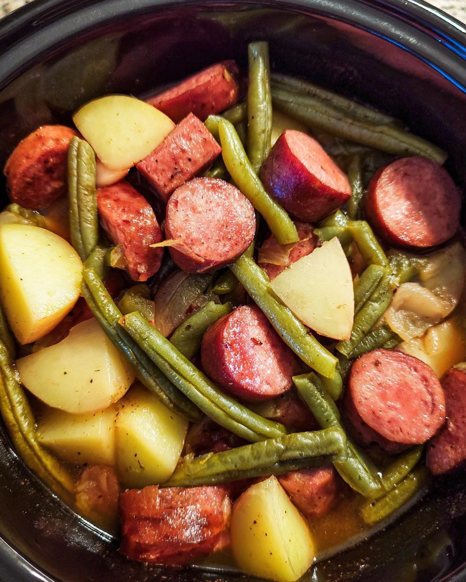 Crockpot Kielbasa and Green Beans - Other 3