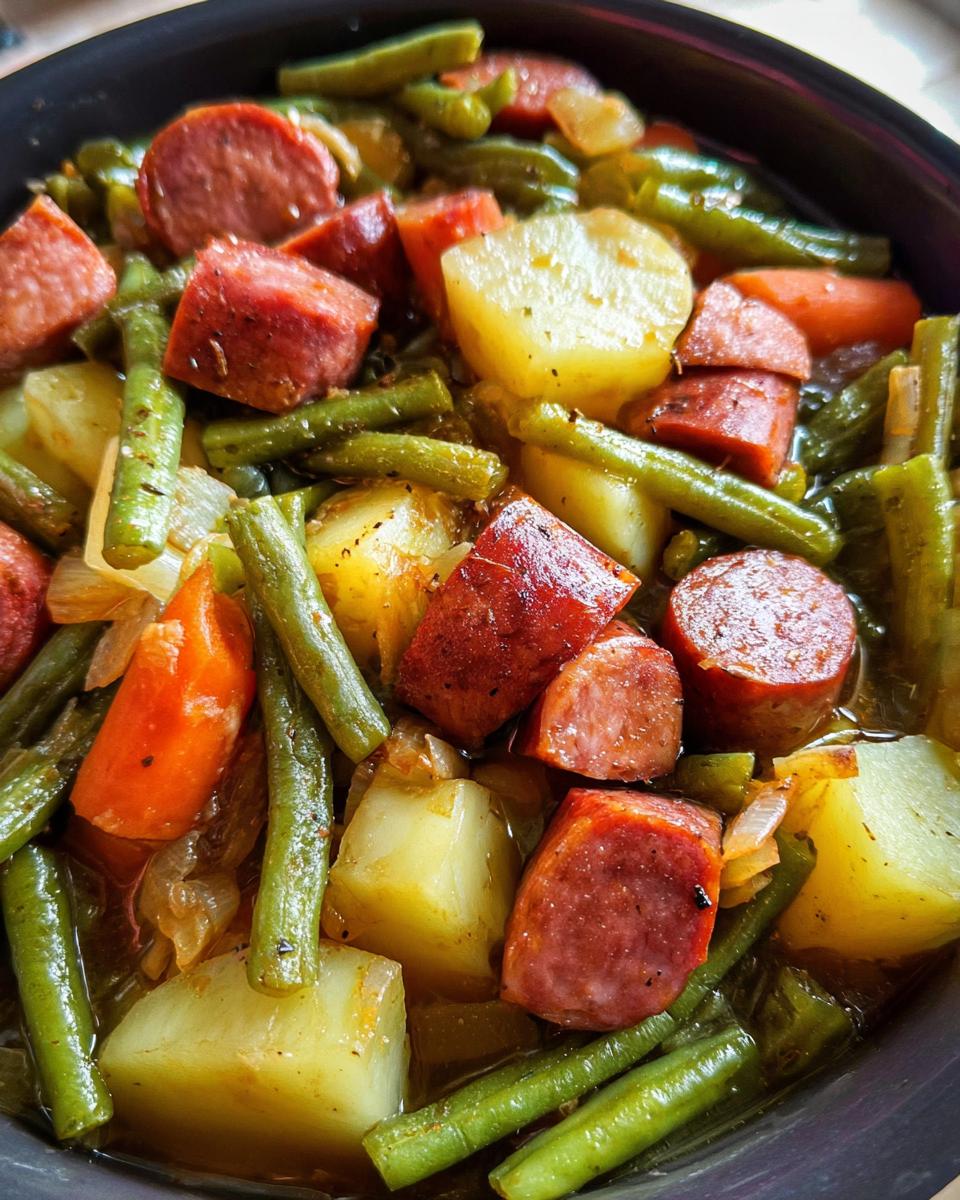 Crockpot Kielbasa and Green Beans - Other 4