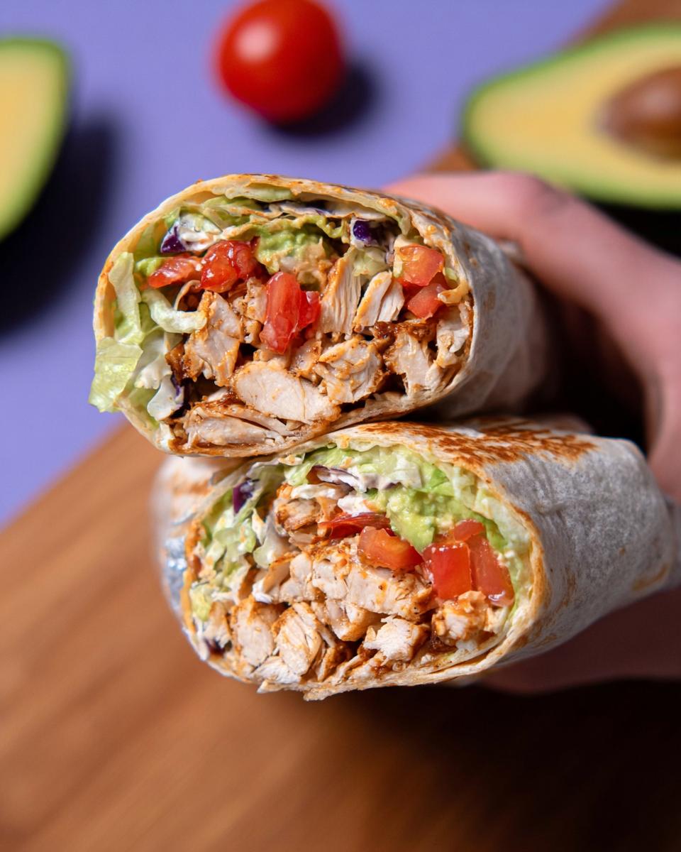 Easy Chipotle Ranch Grilled Chicken Burrito - Other 2