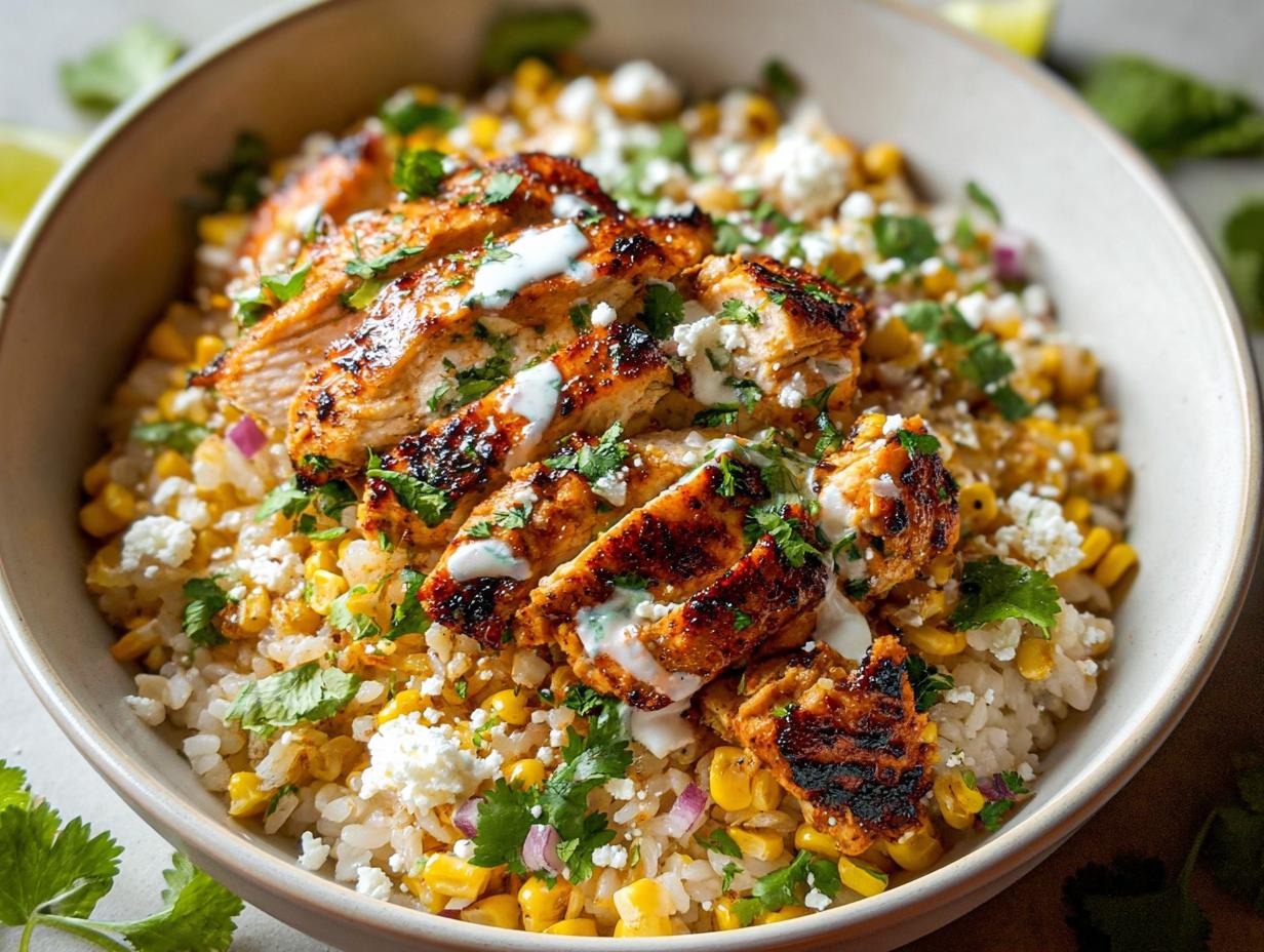 Amazing Easy Street Corn Chicken Bowl