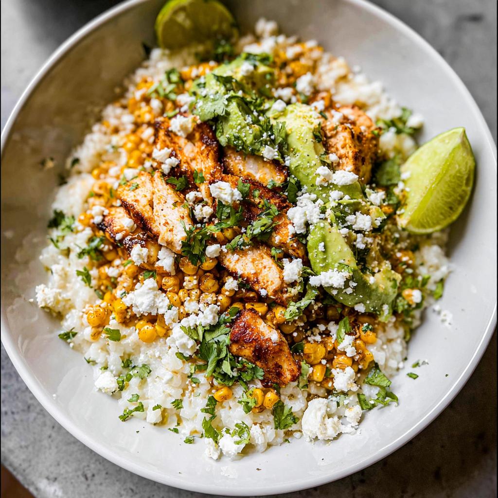 Easy Street Corn Chicken Bowl - Tasty