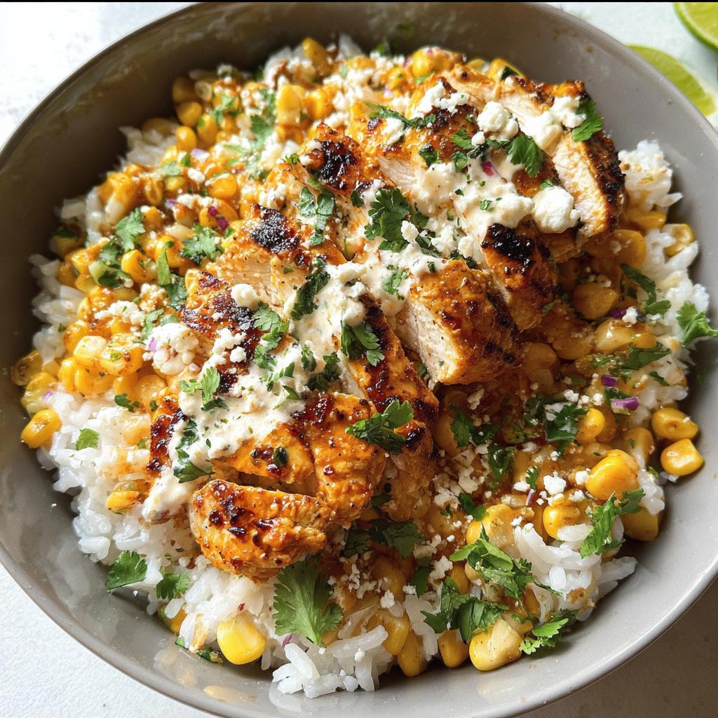 Easy Street Corn Chicken Bowl - Tasty