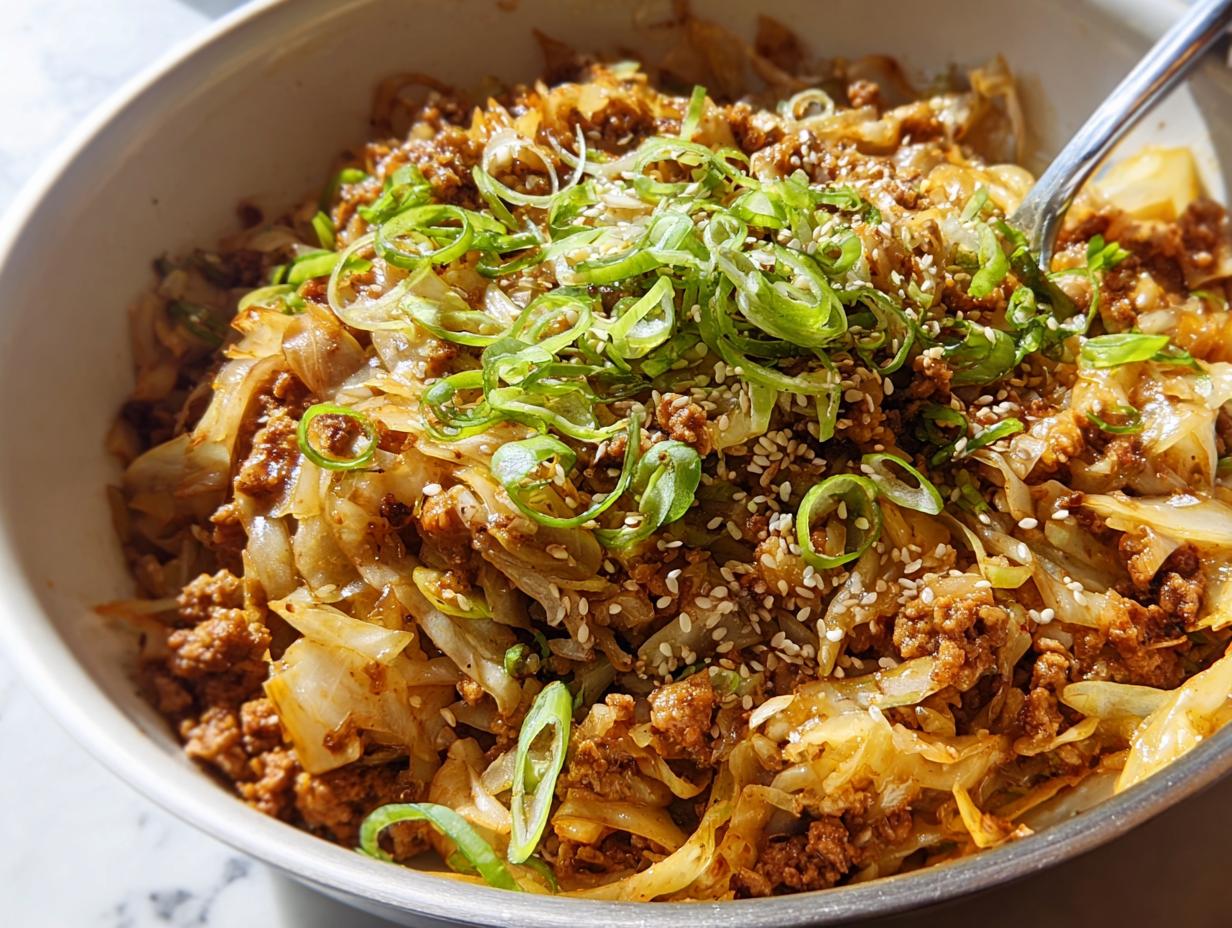 Addictive Egg Roll in a Bowl: 20 Min Keto Meal