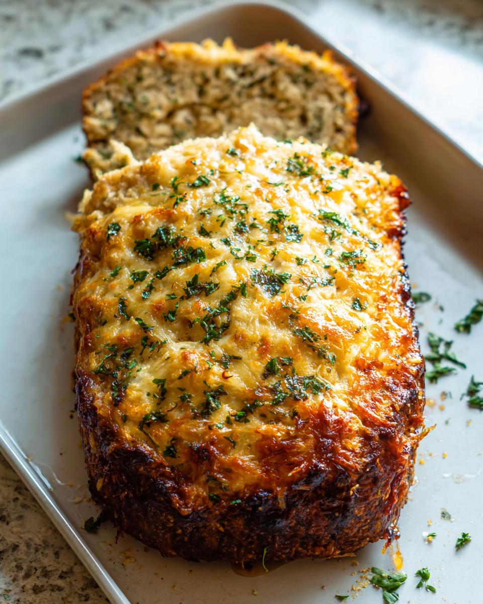 Garlic Parmesan Chicken Meatloaf - Other 3