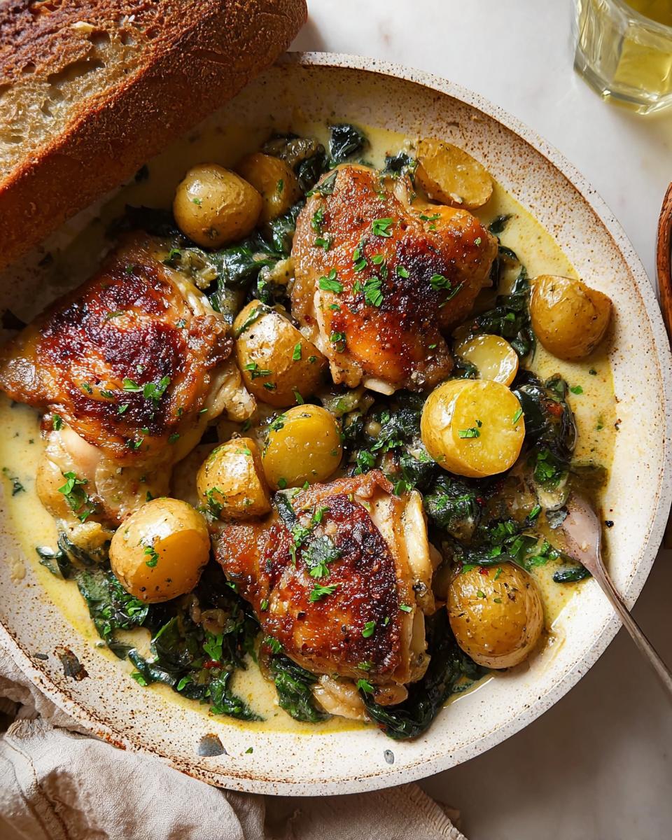 Garlic Parmesan Chicken Thighs and Potatoes - Other 1