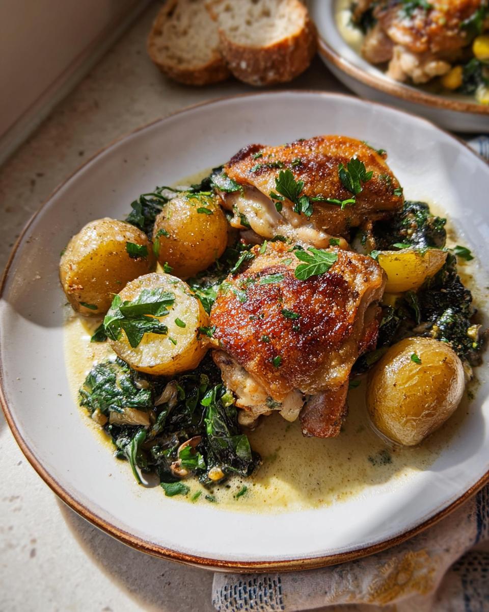 Garlic Parmesan Chicken Thighs and Potatoes - Other 3