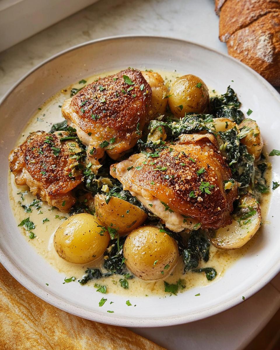 Garlic Parmesan Chicken Thighs and Potatoes - Other 4