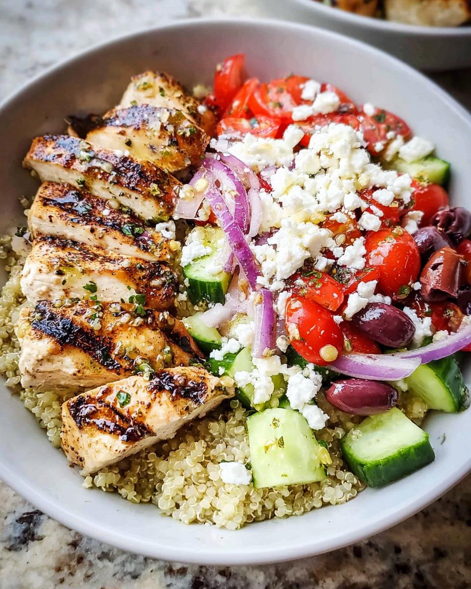Greek Chicken Bowls: Easy Clean Eating Meal Prep - Other 1