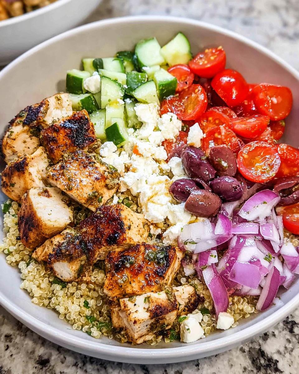 Greek Chicken Bowls: Easy Clean Eating Meal Prep - Other 2