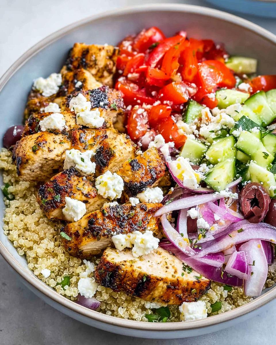 Greek Chicken Bowls: Easy Clean Eating Meal Prep - Other 4