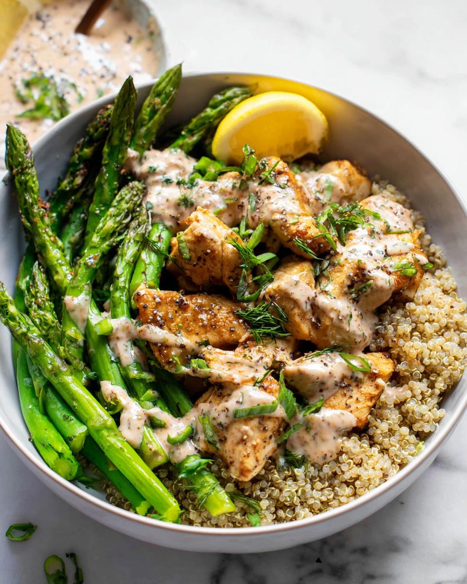 Healthy Lemon Garlic Chicken Meal Prep Bowls - Other 1